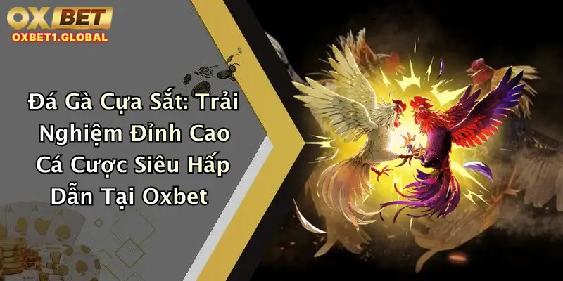 Đá Gà Cựa Sắt: Trải Nghiệm Đỉnh Cao Cá Cược Siêu Hấp Dẫn Tại Oxbet
